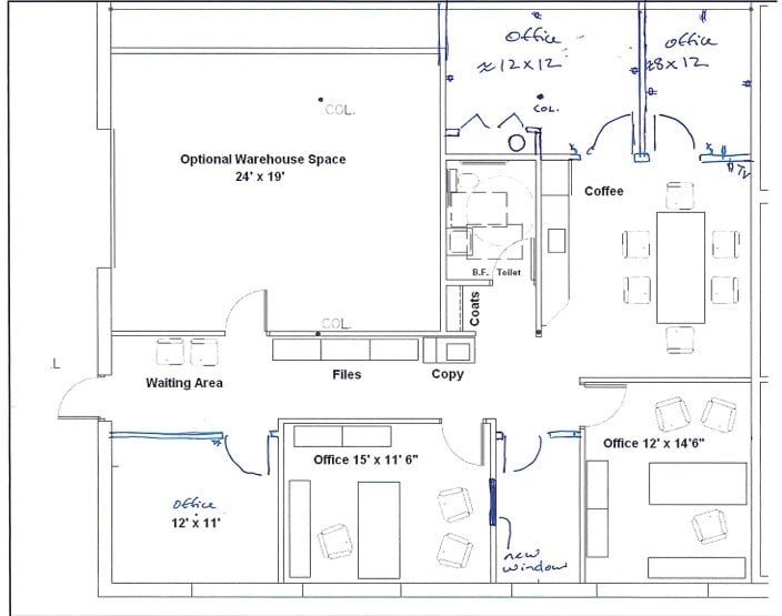 3500 W 11 Mile Rd, Berkley, MI à louer Plan d’étage– Image 1 sur 1