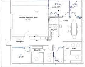 3500 W 11 Mile Rd, Berkley, MI à louer Plan d’étage– Image 1 sur 1
