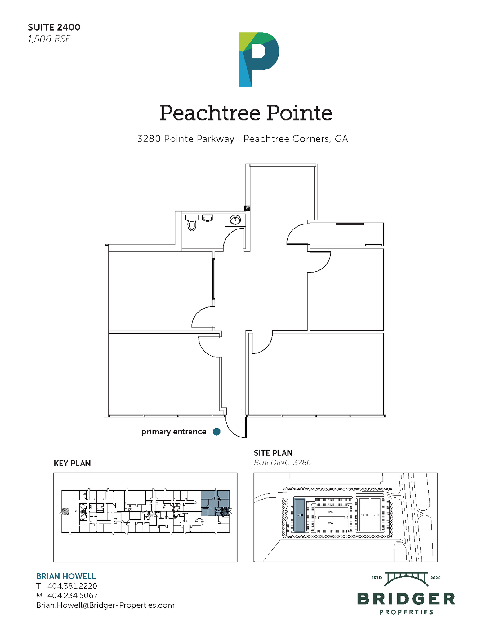 3200 Pointe Pky, Peachtree Corners, GA à louer Plan d’étage– Image 1 sur 1