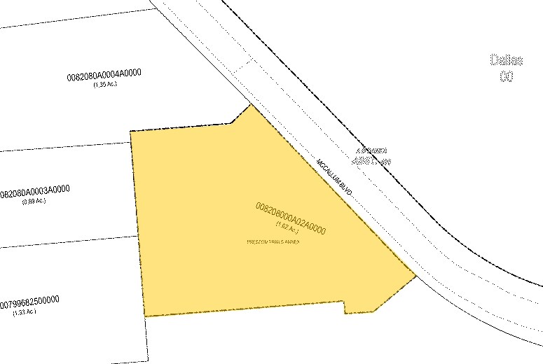 6220 McCallum Blvd, Dallas, TX à louer - Plan cadastral – Image 1 sur 1