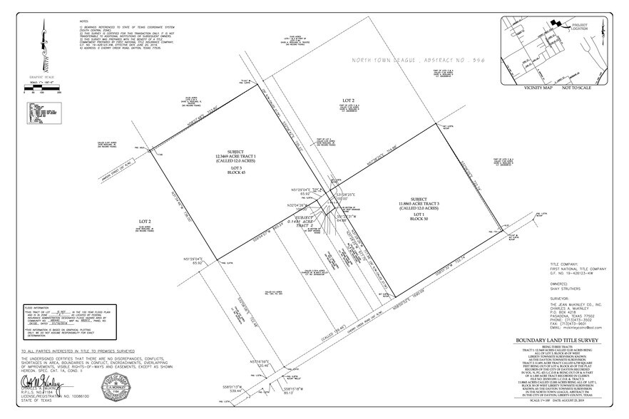 Cherry Creek Rd, Dayton, TX à vendre - Plan de site – Image 3 sur 3