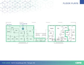 1631 E Guadalupe Rd, Tempe, AZ à louer Plan d’étage– Image 1 sur 1