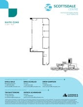 7373 N Scottsdale Rd, Scottsdale, AZ à louer Plan d’étage– Image 1 sur 1