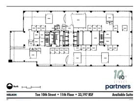 10 10th St, Atlanta, GA à louer Plan d’étage– Image 1 sur 1