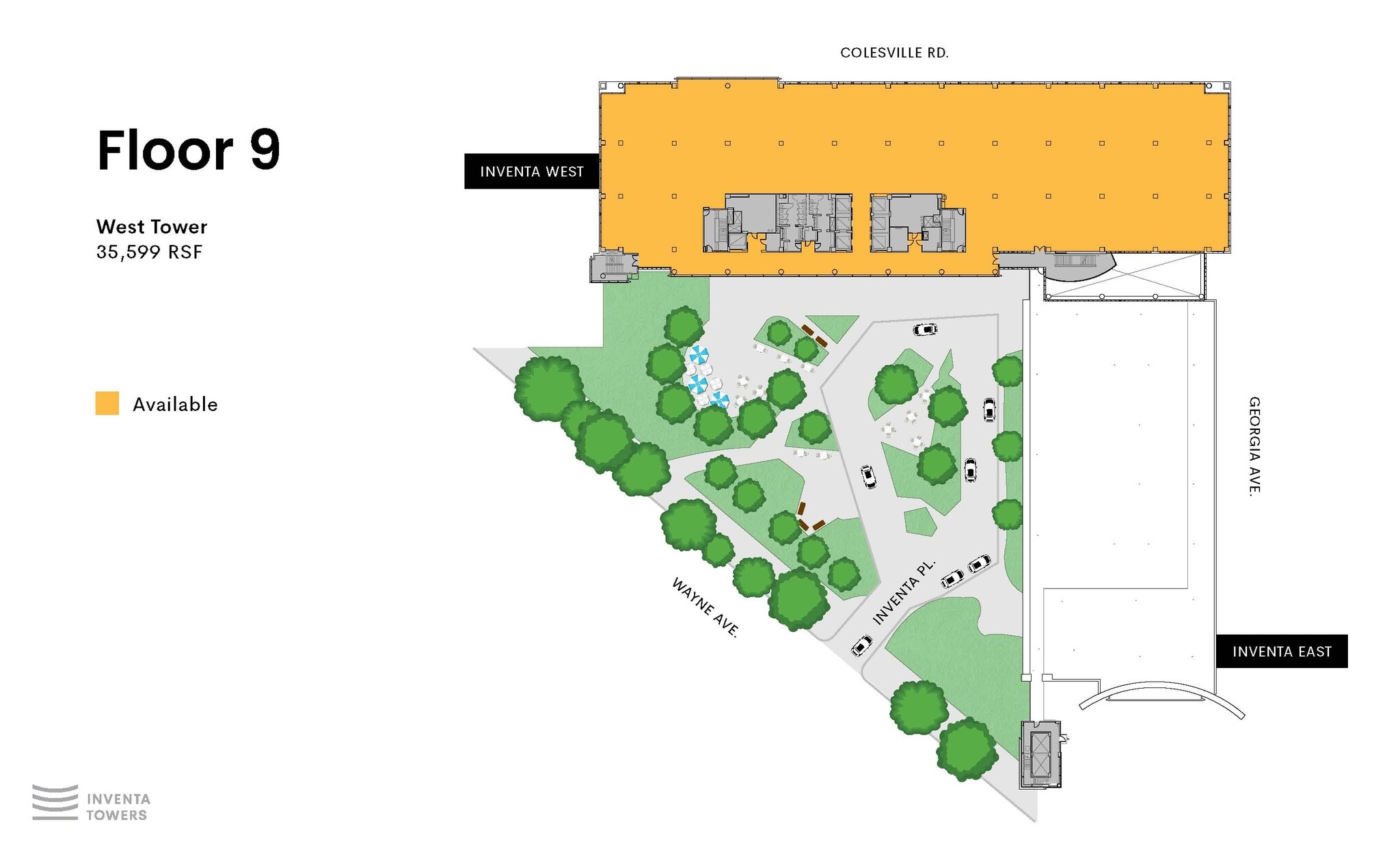 1 Inventa Pl, Silver Spring, MD à louer Plan d’étage– Image 1 sur 2