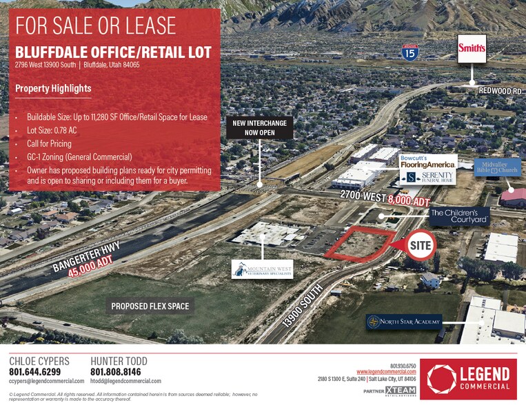 2796 W 13900 S, Bluffdale, UT à vendre - Photo principale – Image 1 sur 1