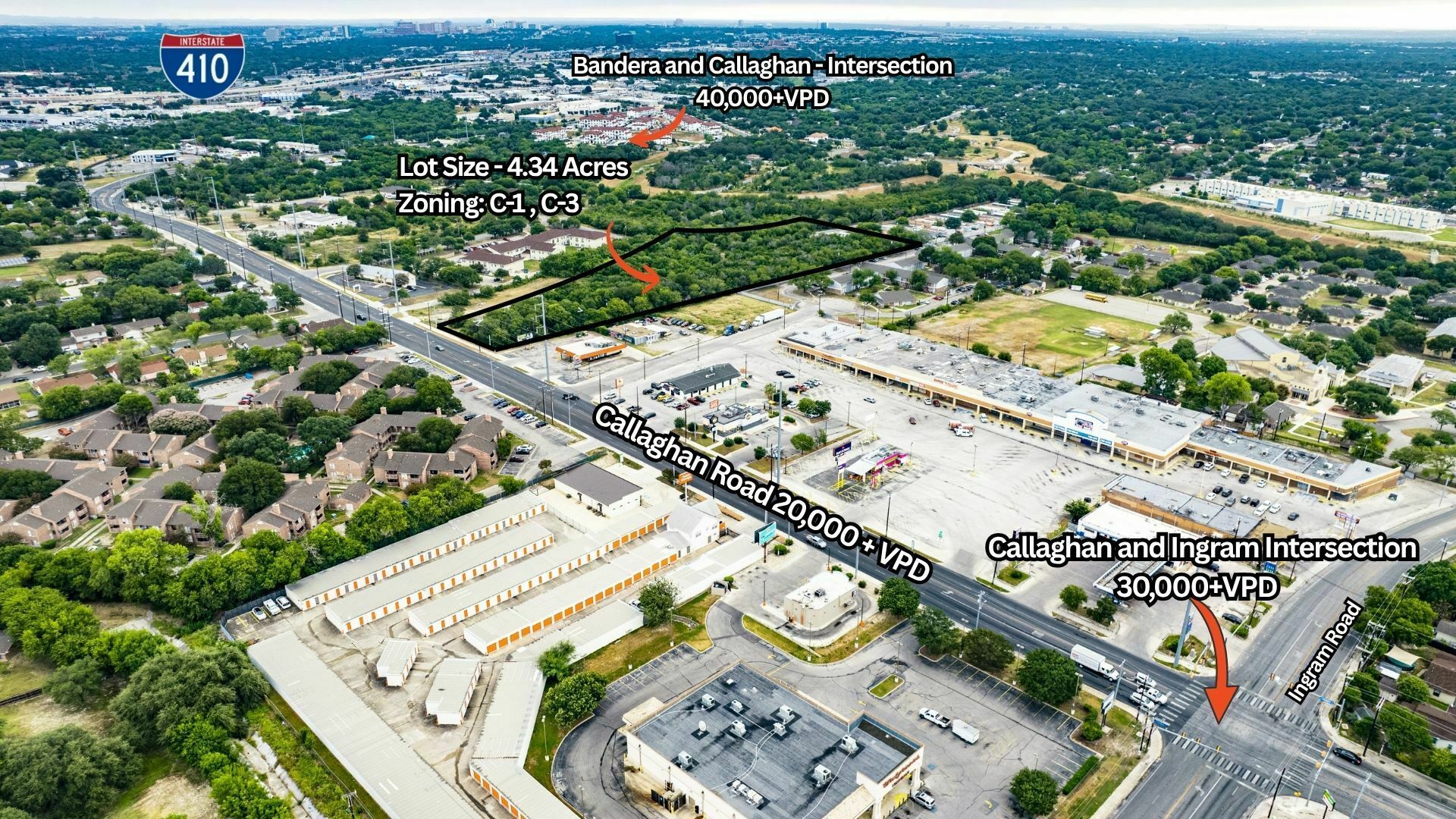 Callaghan Rd, San Antonio, TX à vendre Photo principale– Image 1 sur 7