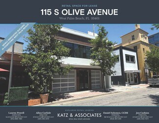 Plus de détails pour 115 S Olive Ave, West Palm Beach, FL - Local commercial à louer