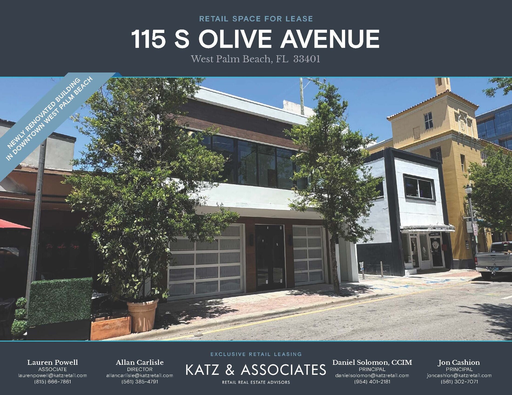 115 S Olive Ave, West Palm Beach, FL à louer Photo de l’immeuble– Image 1 sur 3