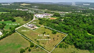 Plus de détails pour 170 Cato Springs Road Rd, Fayetteville, AR - Terrain à vendre