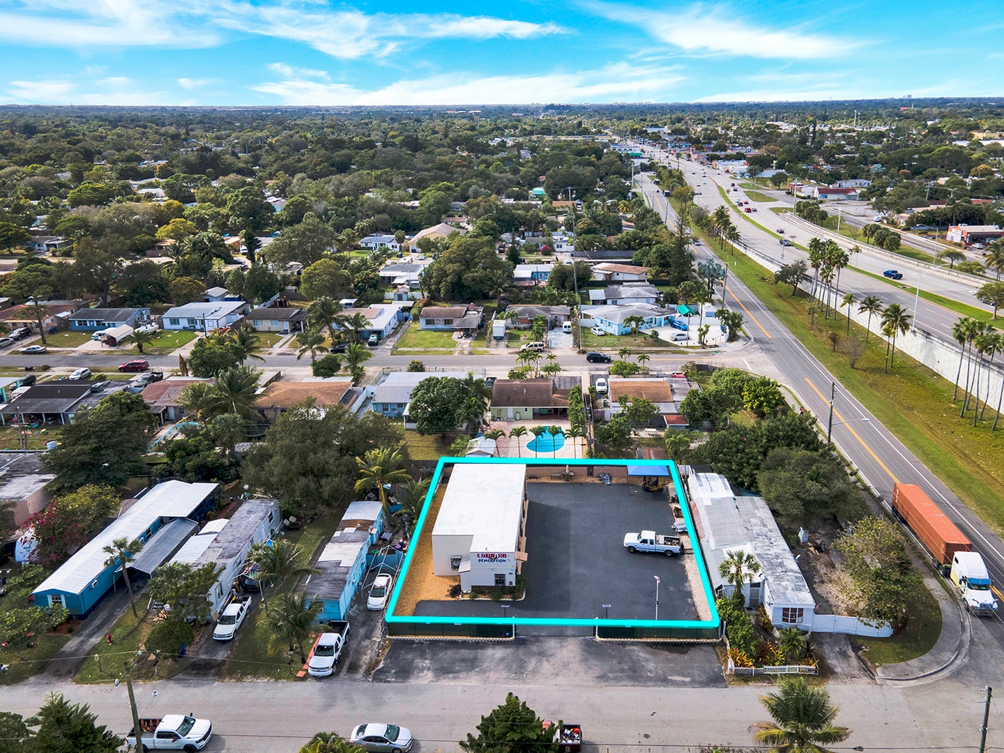 1309 SW 21st Ter, Fort Lauderdale, FL à louer Aérien– Image 1 sur 5