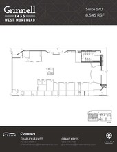 1435 W Morehead St, Charlotte, NC à louer Plan d’étage– Image 1 sur 1