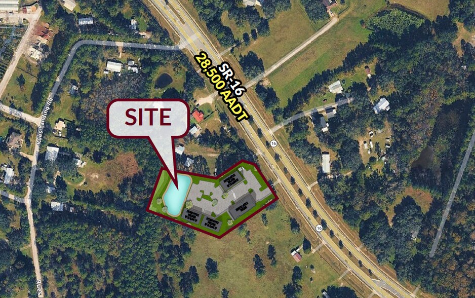 5643 Florida 16, Saint Augustine, FL à vendre - Photo de l’immeuble – Image 2 sur 4