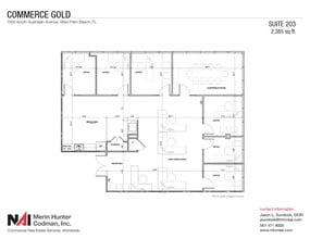 1800 S Australian Ave, West Palm Beach, FL à louer Plan d’étage– Image 1 sur 2