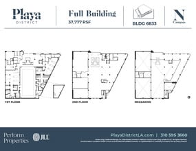 6100 Center Dr, Los Angeles, CA à louer Plan d’étage– Image 1 sur 1