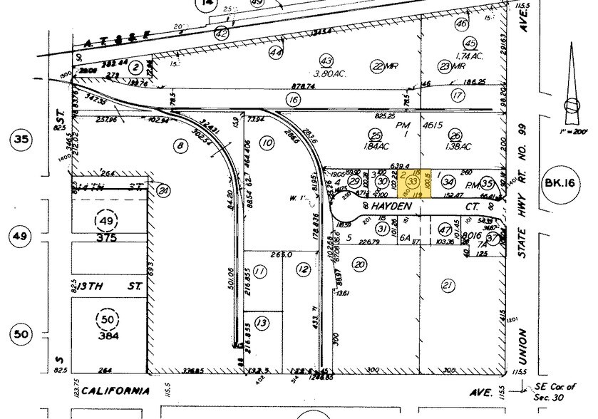 150 Hayden Ct, Bakersfield, CA à vendre - Plan cadastral – Image 2 sur 3