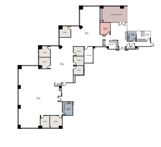 7676 Hazard Center Dr, San Diego, CA à louer Plan d’étage– Image 1 sur 1