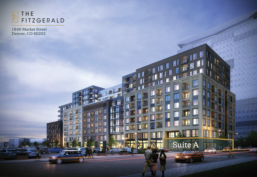 1840 Market St, Denver, CO à louer - Photo de l’immeuble – Image 1 sur 1
