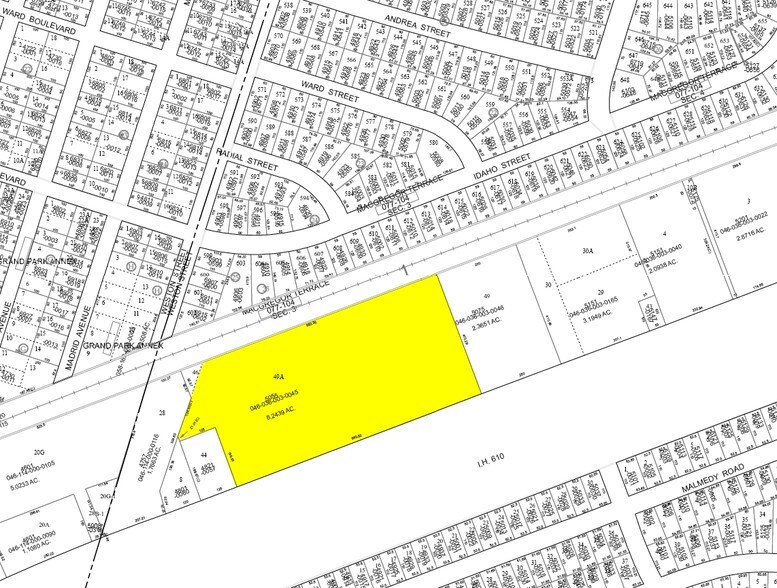 5055 S Loop Fwy E, Houston, TX à louer - Plan cadastral – Image 2 sur 5