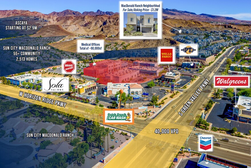 630 S Green Valley Pky, Henderson, NV à vendre - Photo de l’immeuble – Image 2 sur 3