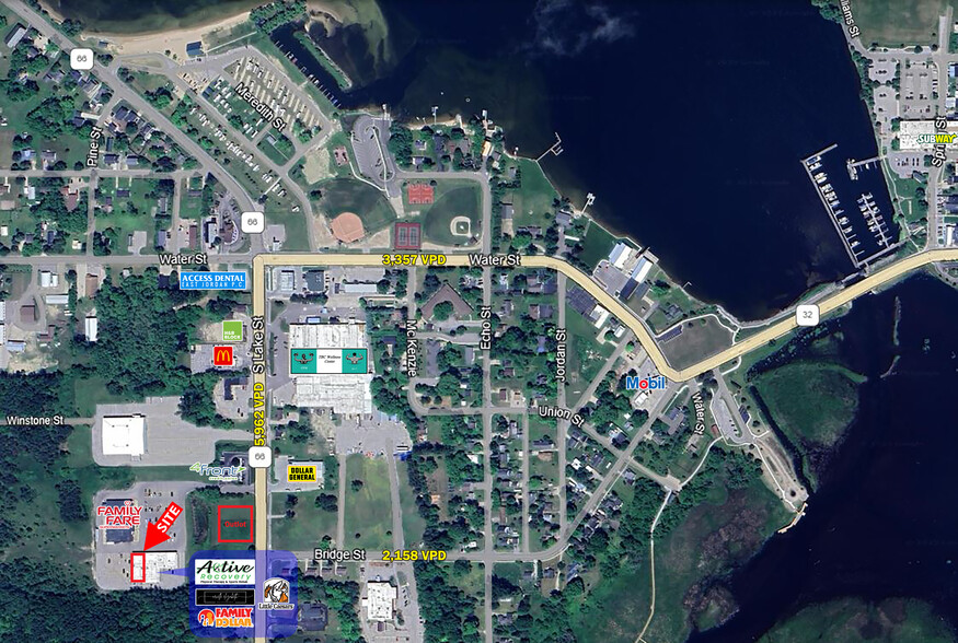 250 Lake St, East Jordan, MI à louer - Aérien – Image 3 sur 9