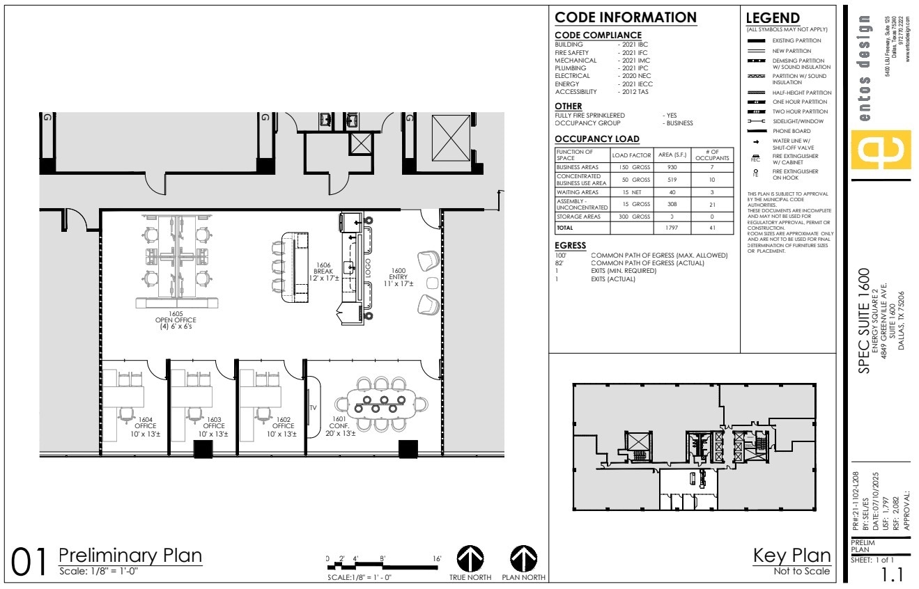 6688 N Central Expy, Dallas, TX à louer Plan d’étage– Image 1 sur 1