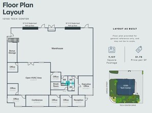 12150 Tech Center Dr, Poway, CA à louer Plan d’étage– Image 1 sur 1