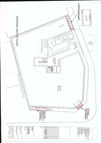 112-118 Homerton High St, Londres à louer - Plan d’étage – Image 2 sur 2