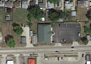 603-605 W Van Buren St, Clinton, IL - VUE AÉRIENNE  vue de carte