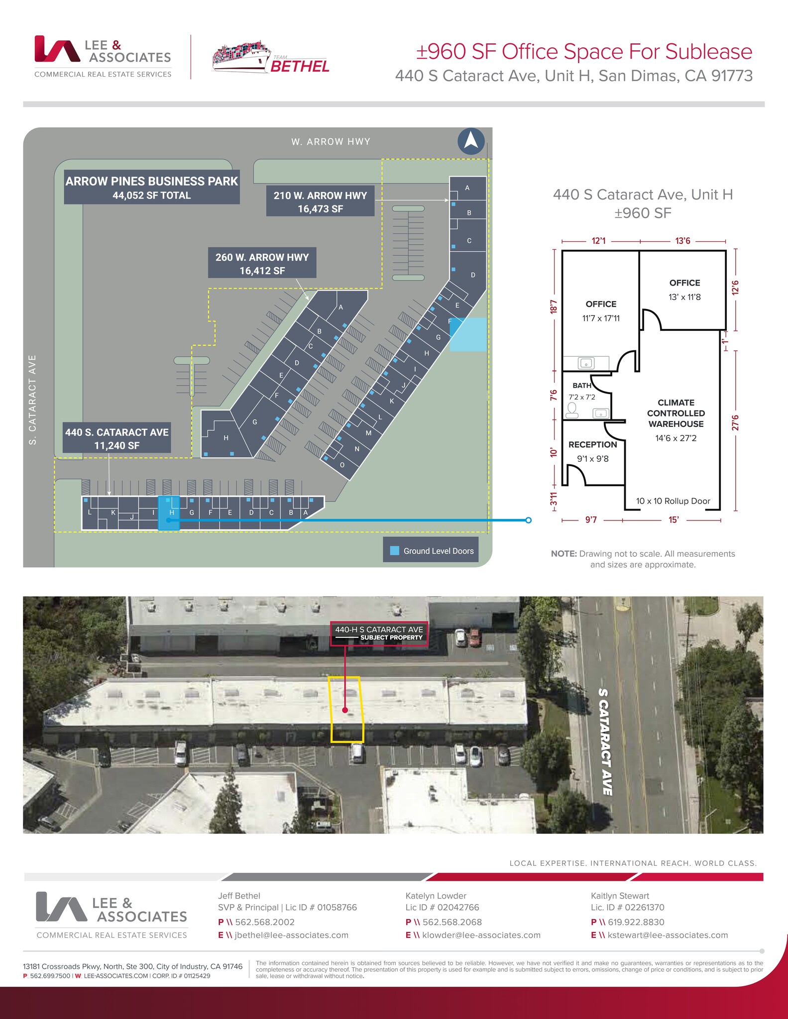 440 S Cataract Ave, San Dimas, CA à louer Plan de site– Image 1 sur 2