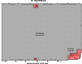 1500-1510 Bartlett Dr, Manchester, PA à louer Plan d’étage– Image 2 sur 3