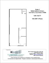 16022 Arminta St, Van Nuys, CA à louer Plan d’étage– Image 1 sur 1