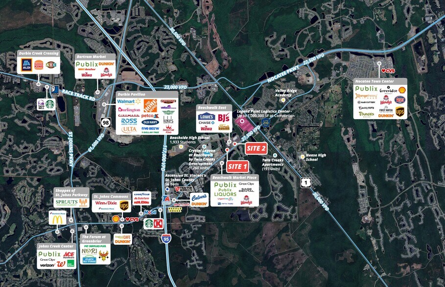 NE of CR210 & Beachwalk Blvd, Saint Johns, FL à louer - Photo de l’immeuble – Image 3 sur 3