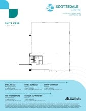 7373 N Scottsdale Rd, Scottsdale, AZ à louer Plan d’étage– Image 1 sur 1
