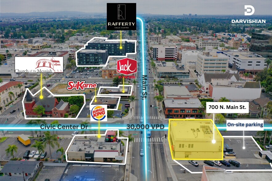 700 N Main St, Santa Ana, CA à louer - Aérien – Image 3 sur 16