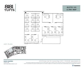 8181 E Tufts Ave, Denver, CO à louer Plan d’étage– Image 2 sur 4