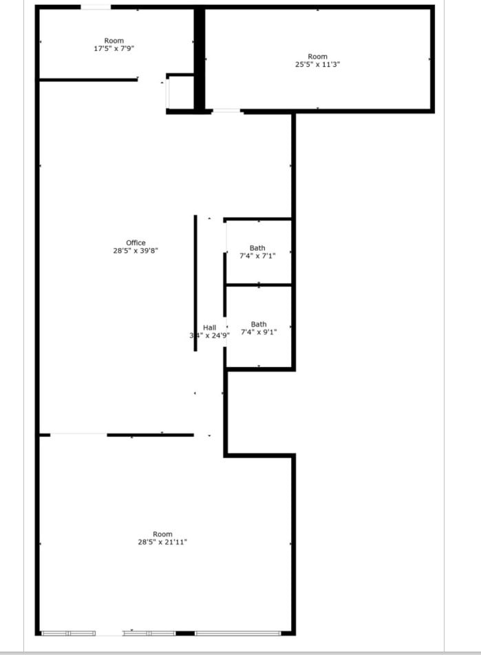 8401-8471 W Broadway Ave, Brooklyn Park, MN à louer Plan d’étage– Image 1 sur 1