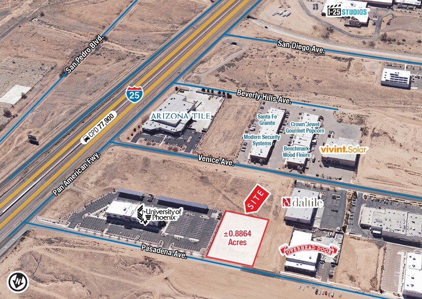 San Mateo Blvd & Pasadena Ave, Albuquerque, NM à louer - Photo de l’immeuble – Image 1 sur 2