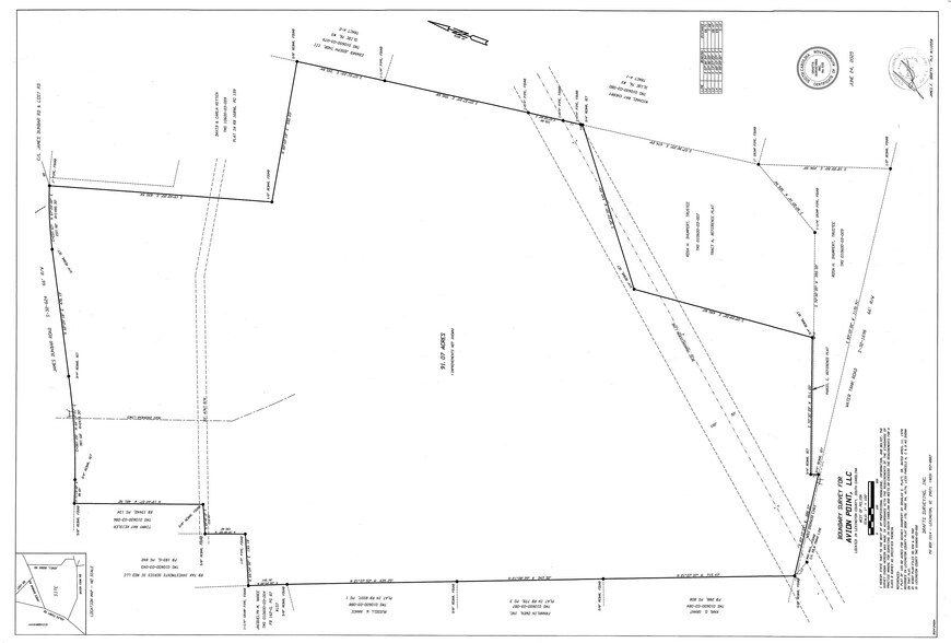 841 James Dunbar Rd, Pelion, SC à vendre - Plan cadastral – Image 2 sur 2