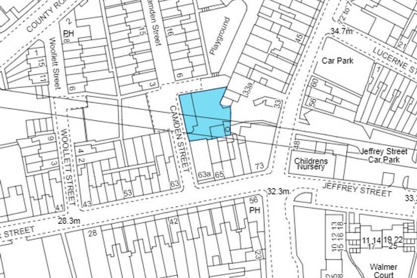 Camden St, Maidstone à louer - Plan de site – Image 1 sur 4