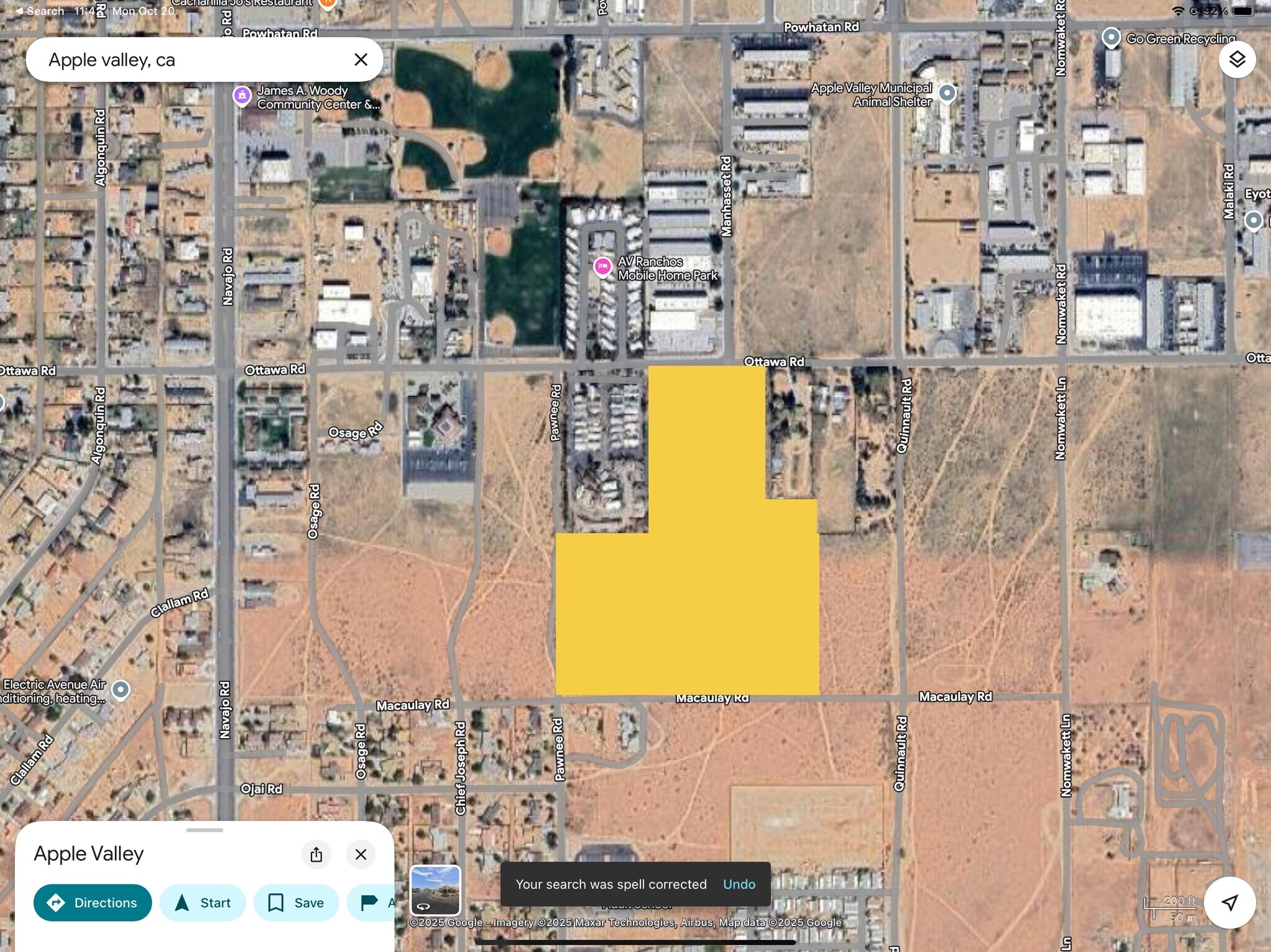 Ottawa Rd, Apple Valley, CA à vendre Photo de l’immeuble– Image 1 sur 3