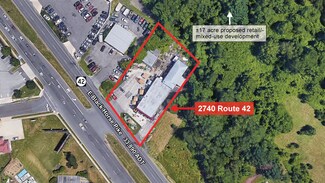 Plus de détails pour 2740 Route 42, Sicklerville, NJ - Local commercial à vendre