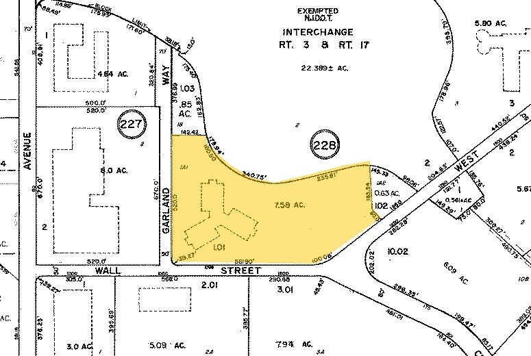 1099 Wall St W, Lyndhurst, NJ à louer - Plan cadastral – Image 2 sur 27