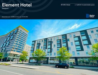 Plus de détails pour 391-395 D St, Boston, MA - Local commercial à louer