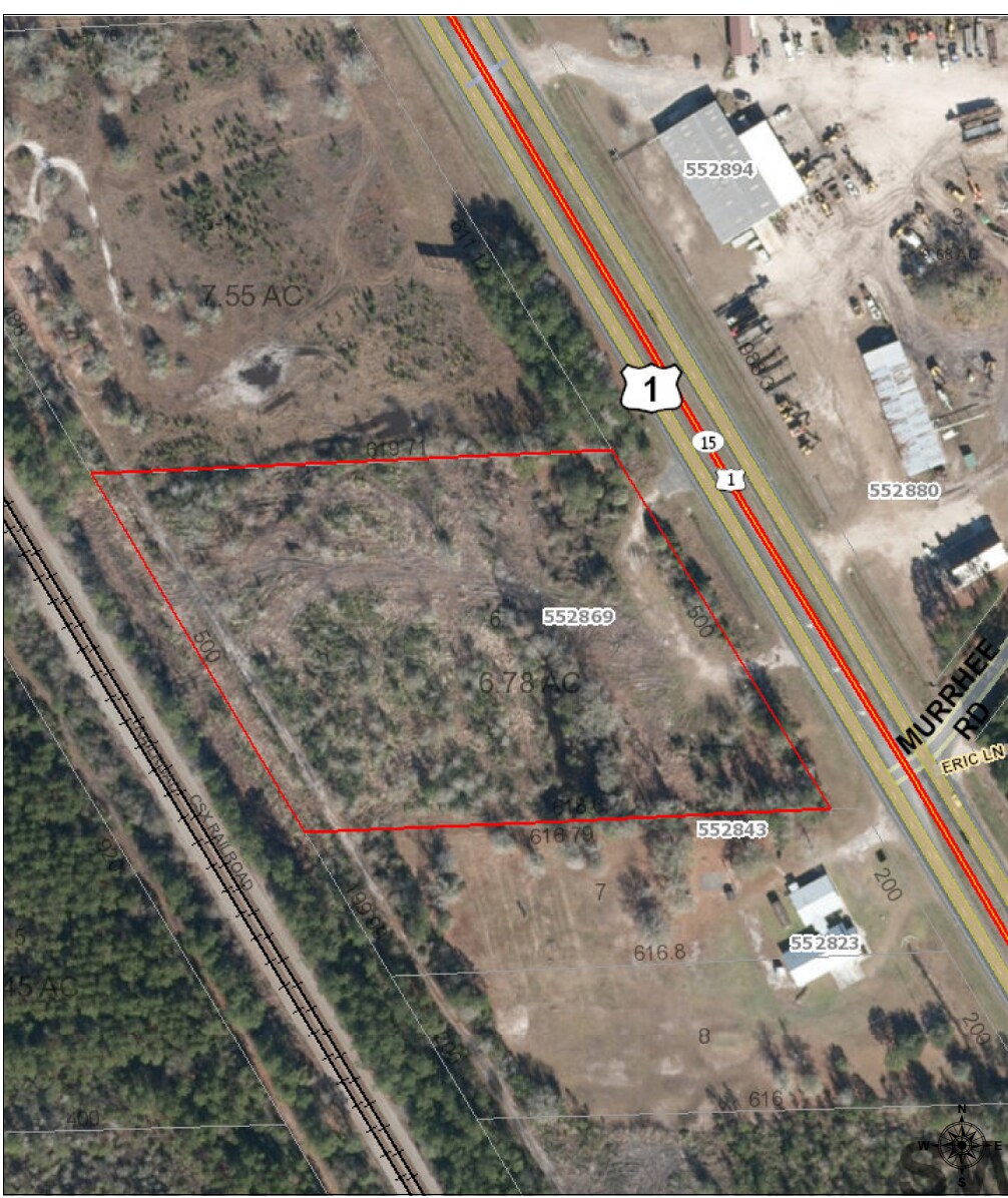 552869 US Highway 1, Hilliard, FL à louer Aérien– Image 1 sur 2