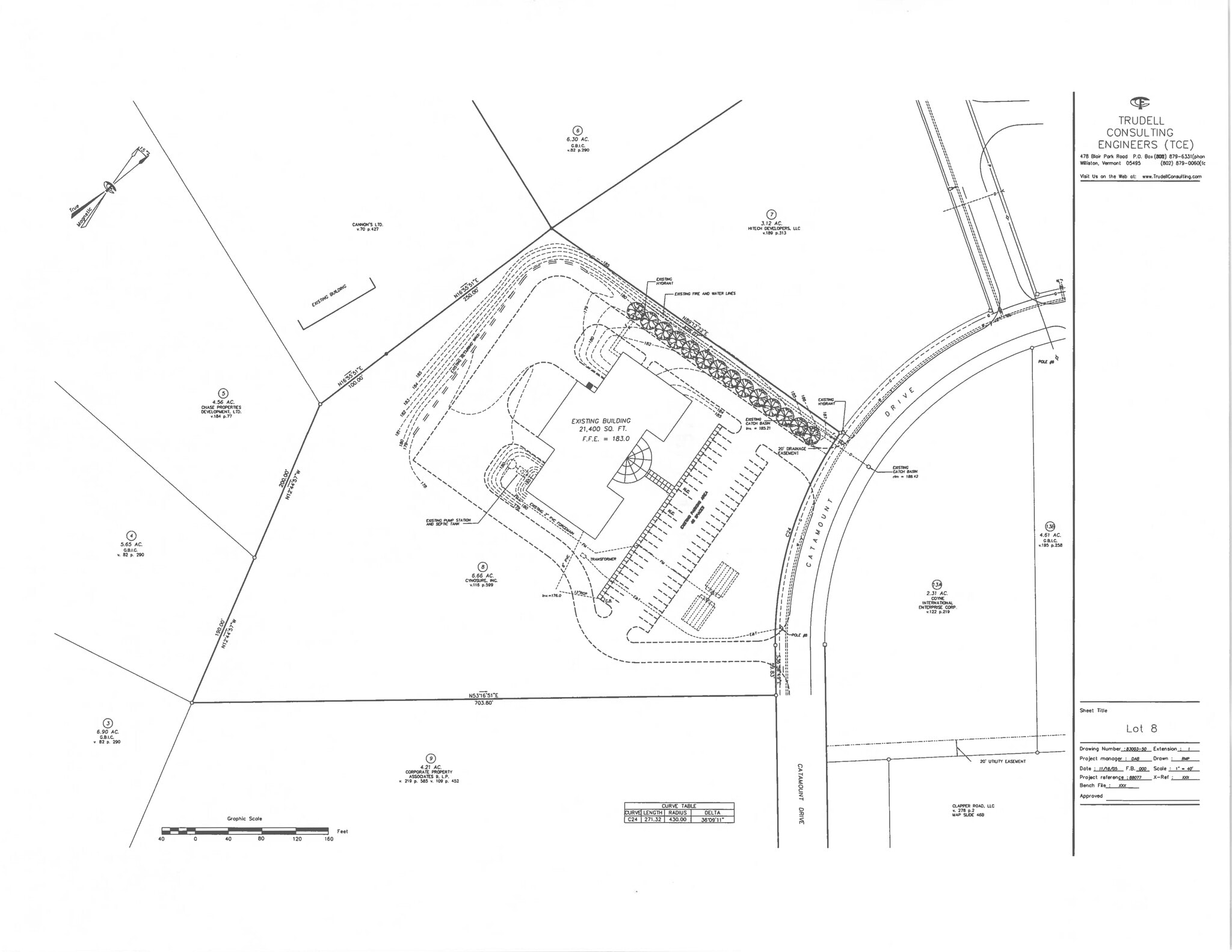 115 Catamount Dr, Milton, VT à louer Plan de site– Image 1 sur 3