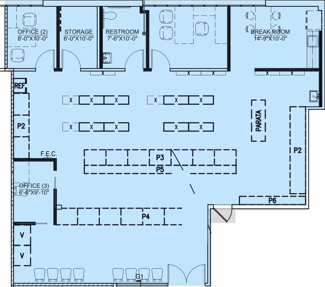 15211 Vanowen St, Van Nuys, CA à louer Plan d’étage– Image 1 sur 1
