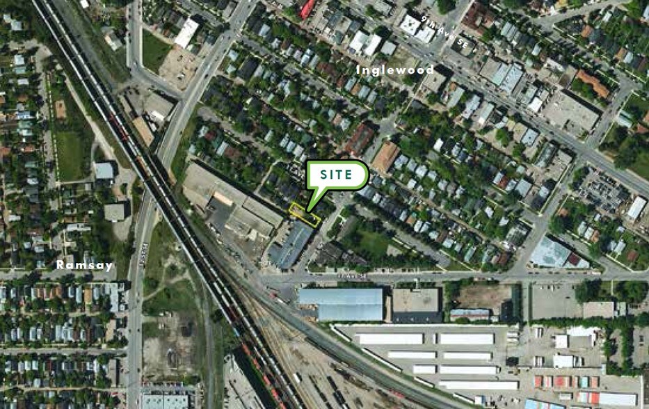 1207-1215 13th St SE, Calgary, AB à louer - Aérien – Image 2 sur 11