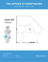 4675 Sweetwater Blvd, Sugar Land, TX à louer Plan d’étage– Image 1 sur 1
