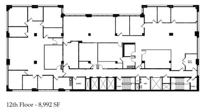 1211 Chestnut St, Philadelphia, PA à louer Plan d’étage– Image 1 sur 1